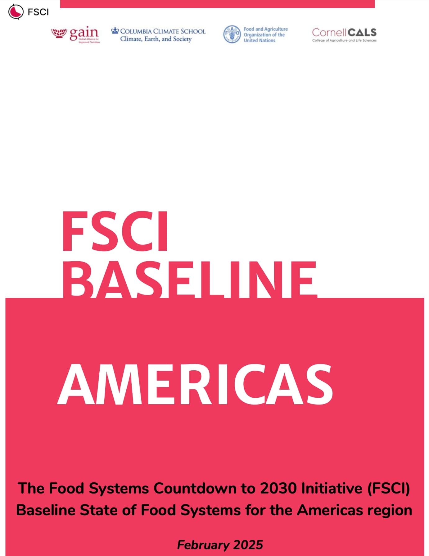 FSCI Publication Cover