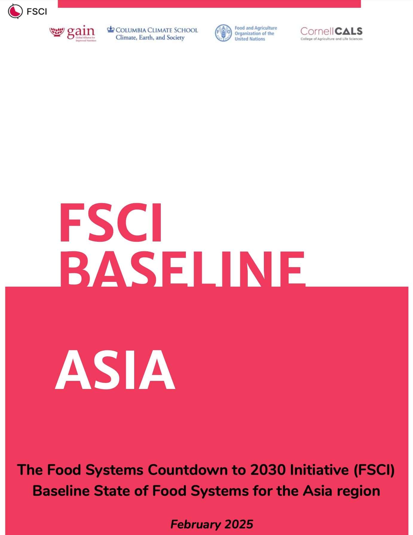 FSCI Publication Cover