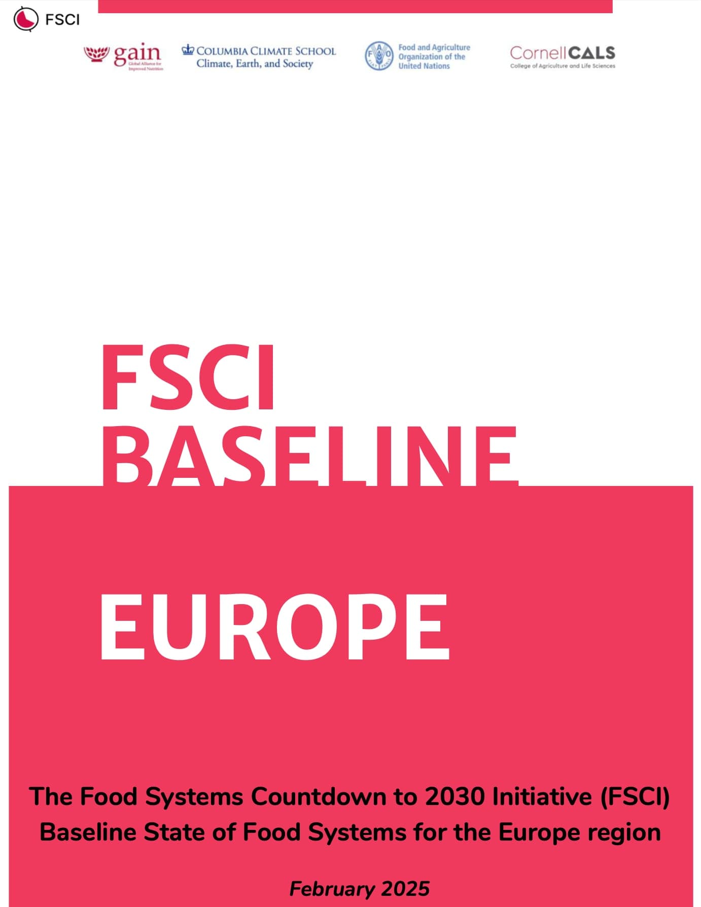 FSCI Publication Cover