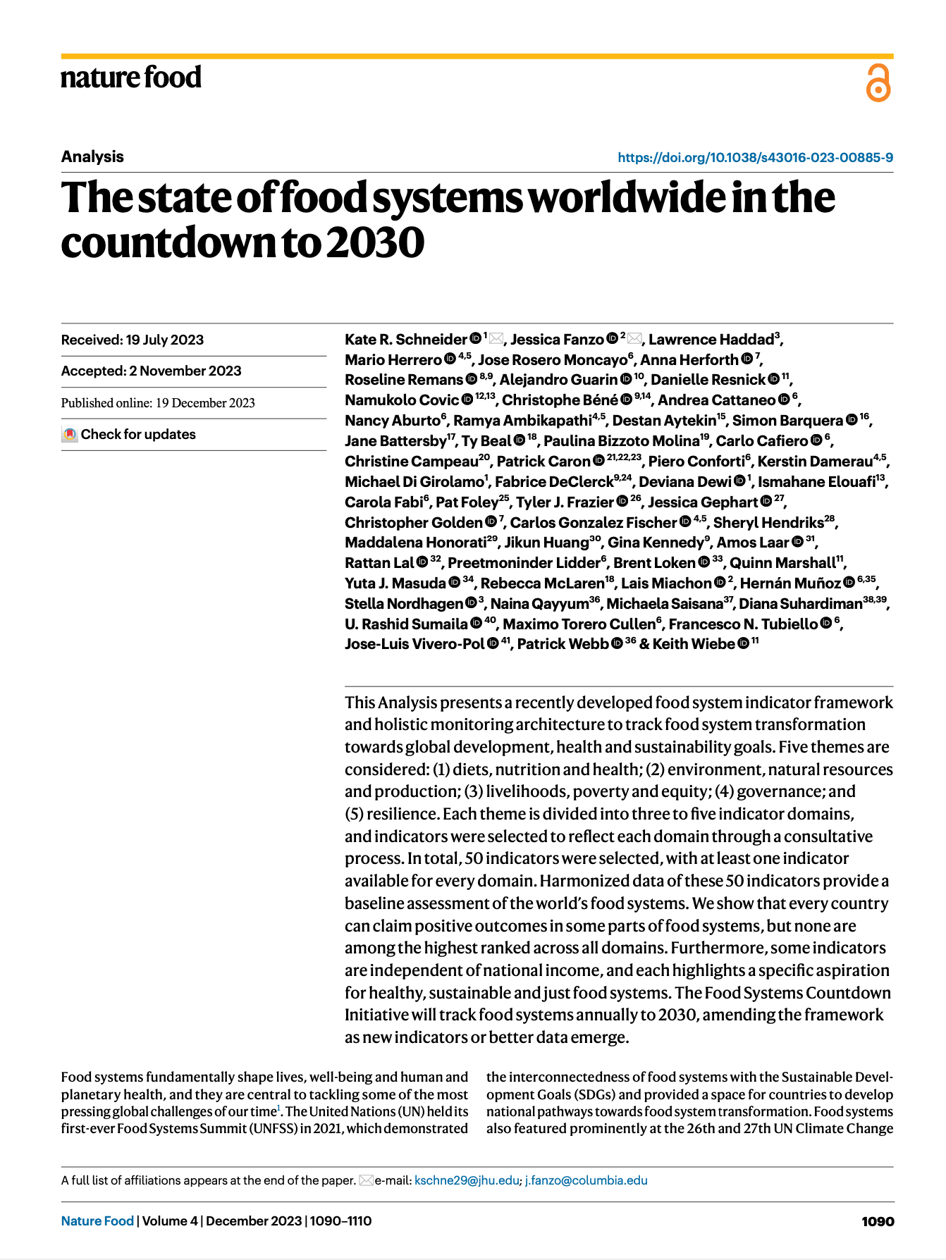 FSCI Publication Cover